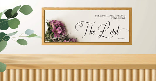 WE WILL SERVE THE LORD