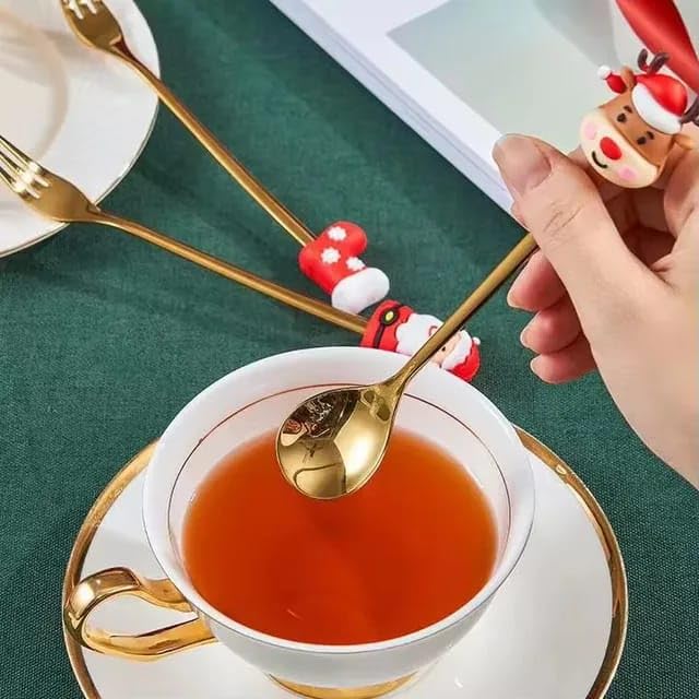 Christmas Cutlery Set 4Pcs