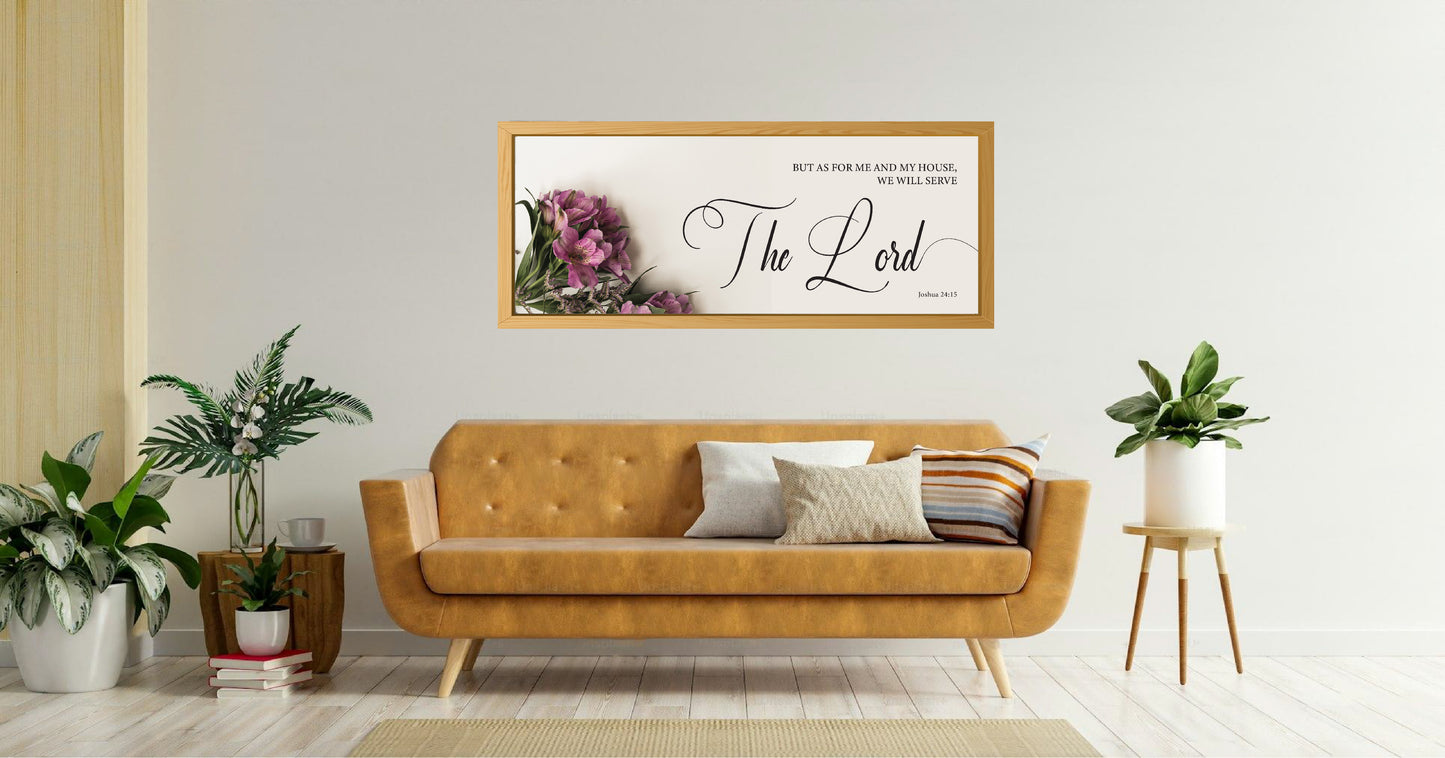 WE WILL SERVE THE LORD