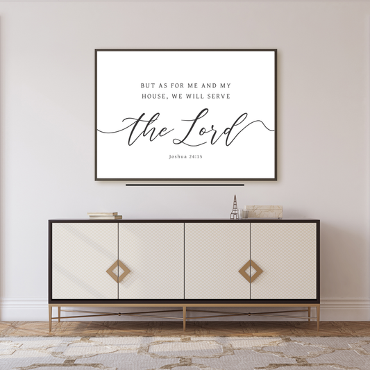 WE WILL SERVE THE LORD