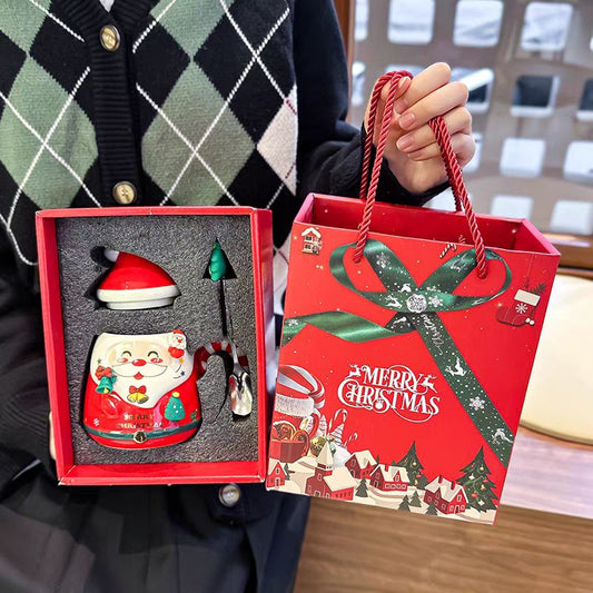 Christmas Ceramic Mug with Gift Box