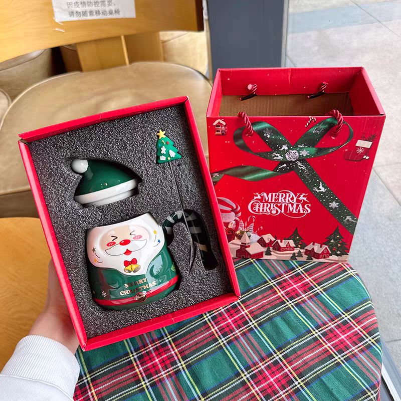 Christmas Ceramic Mug with Gift Box
