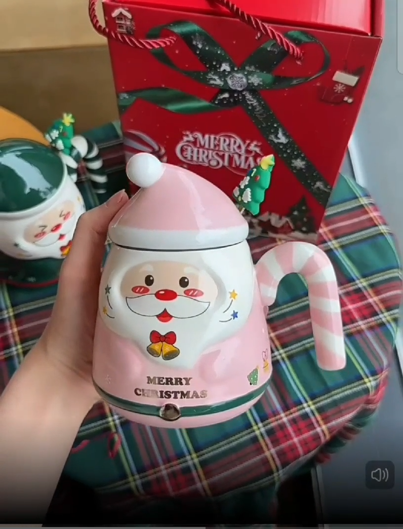 Christmas Ceramic Mug with Gift Box